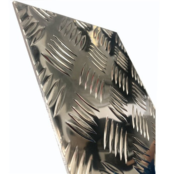 Tłoczony aluminiowy bieżnik z diamentowym wzorem 1050 1060 1100 5083 